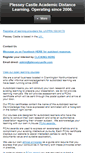 Mobile Screenshot of plesseycastle.com